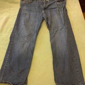 Blue jeans big and tall